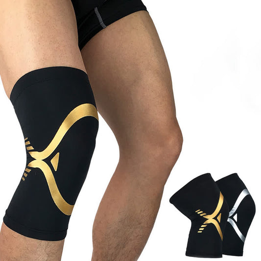 Plusock Breathable Elastic Compression Sports Knee Pads