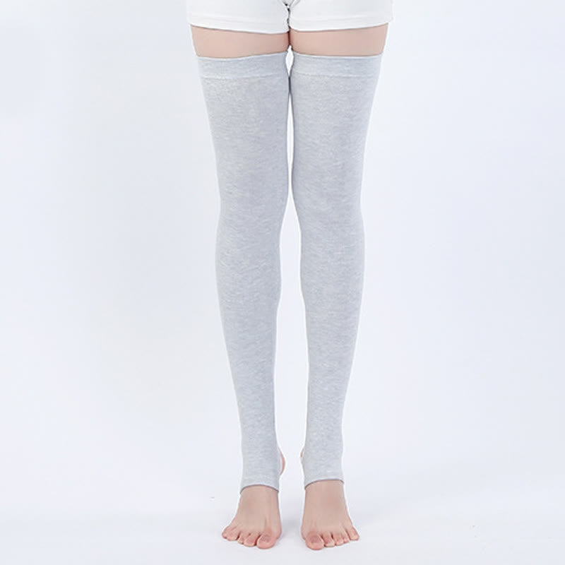 Pure Cotton High Elastic Non-slip Stirrup Thigh Sleeves