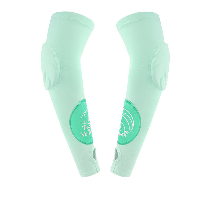 Plusock Finger Loop Sports Arm Compression Sleeve