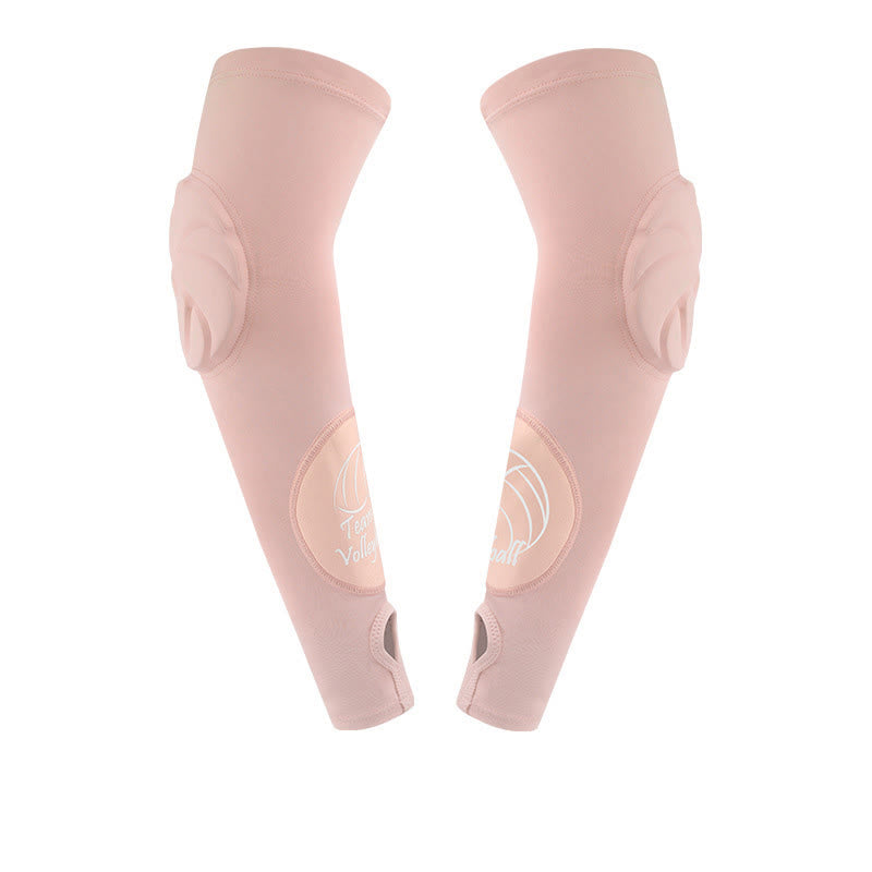 Plusock Finger Loop Sports Arm Compression Sleeve