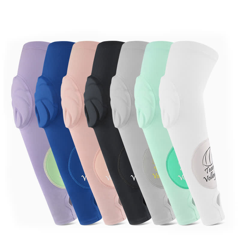 Plusock Finger Loop Sports Arm Compression Sleeve