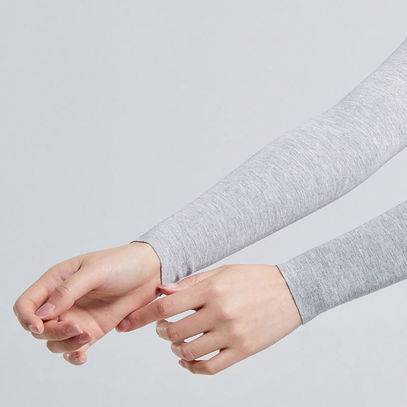 Long Modal Arm Sleeves(2 Pairs)