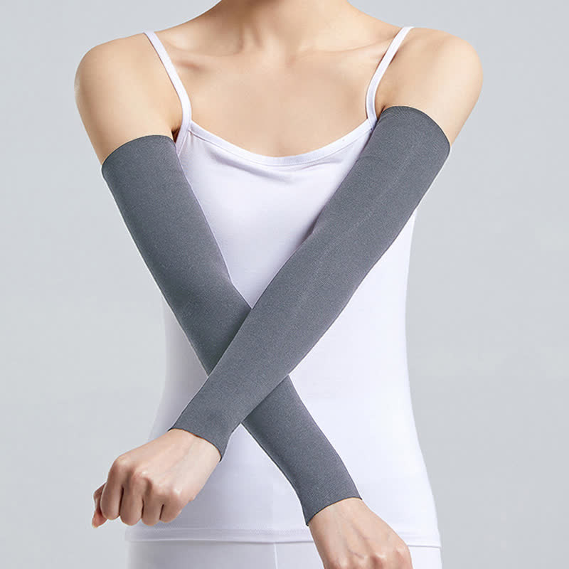 Long Modal Arm Sleeves(2 Pairs)
