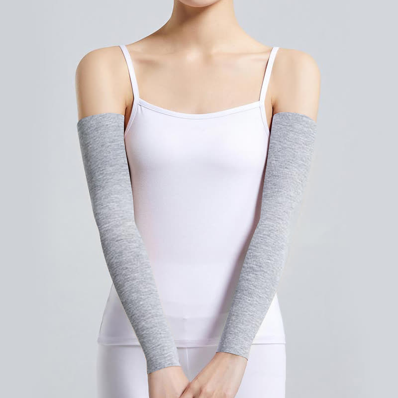Long Modal Arm Sleeves(2 Pairs)