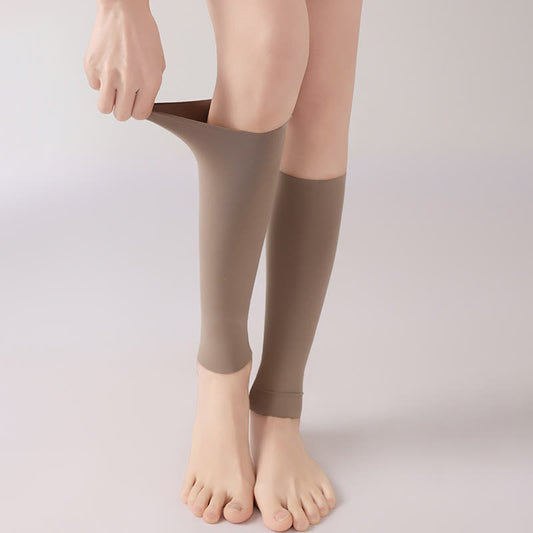 Solid Color Basic Breathable Calf Sleeves - image 1