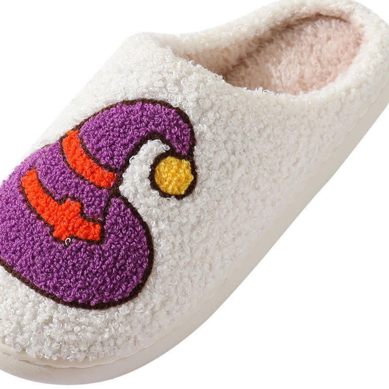 Plus Size Halloween Element Print Slippers - image 7