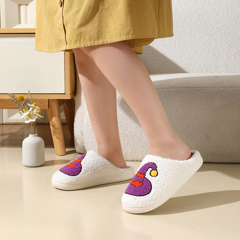 Plus Size Halloween Element Print Slippers - image 4