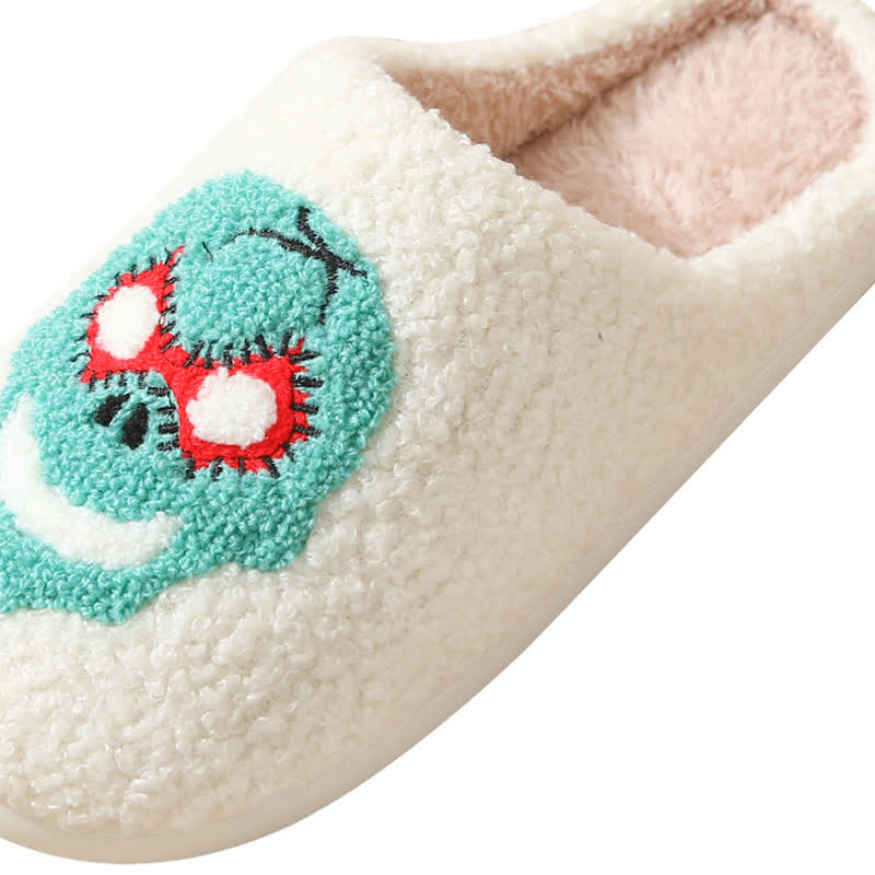 Plus Size Halloween Cartoon Mask Slippers - image 9