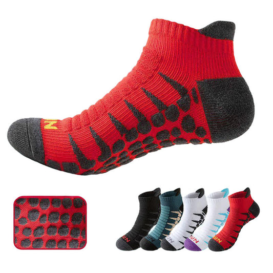 Plus Size Workout Grip Ankle Compression Socks(5 Pairs) - Multicolor - EU40-46(US7-12) - image 1