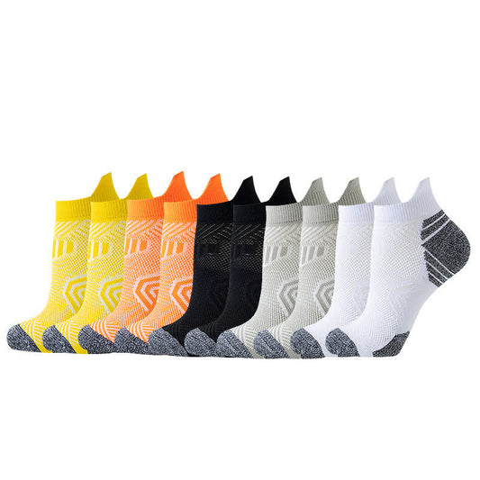 Quick-drying Lightweight Ankle Compression Socks(5 Pairs) - Multicolor - EU37-43(US4-9) - image 1