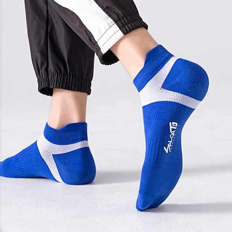 Anti-blister Cotton Athletic Ankle Compression Socks(5 Pairs) - image 10