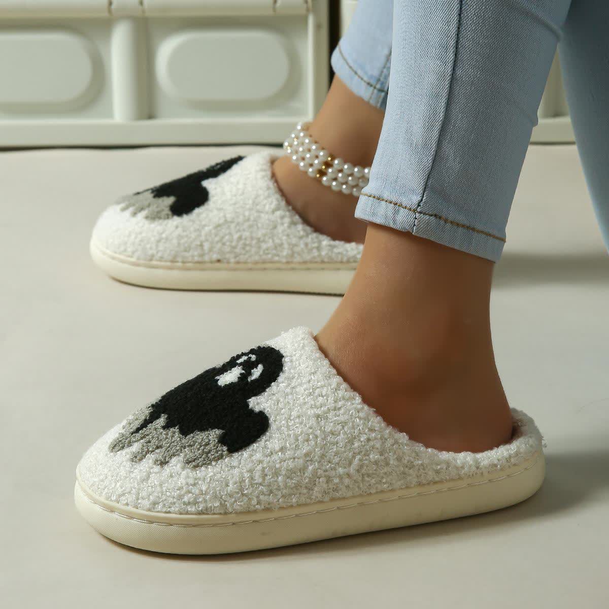 Plus Size Halloween Ghost Slippers - image 5