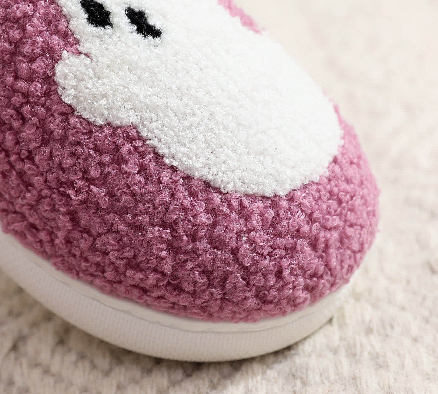 Plus Size Halloween Purple Ghost Slippers - image 15