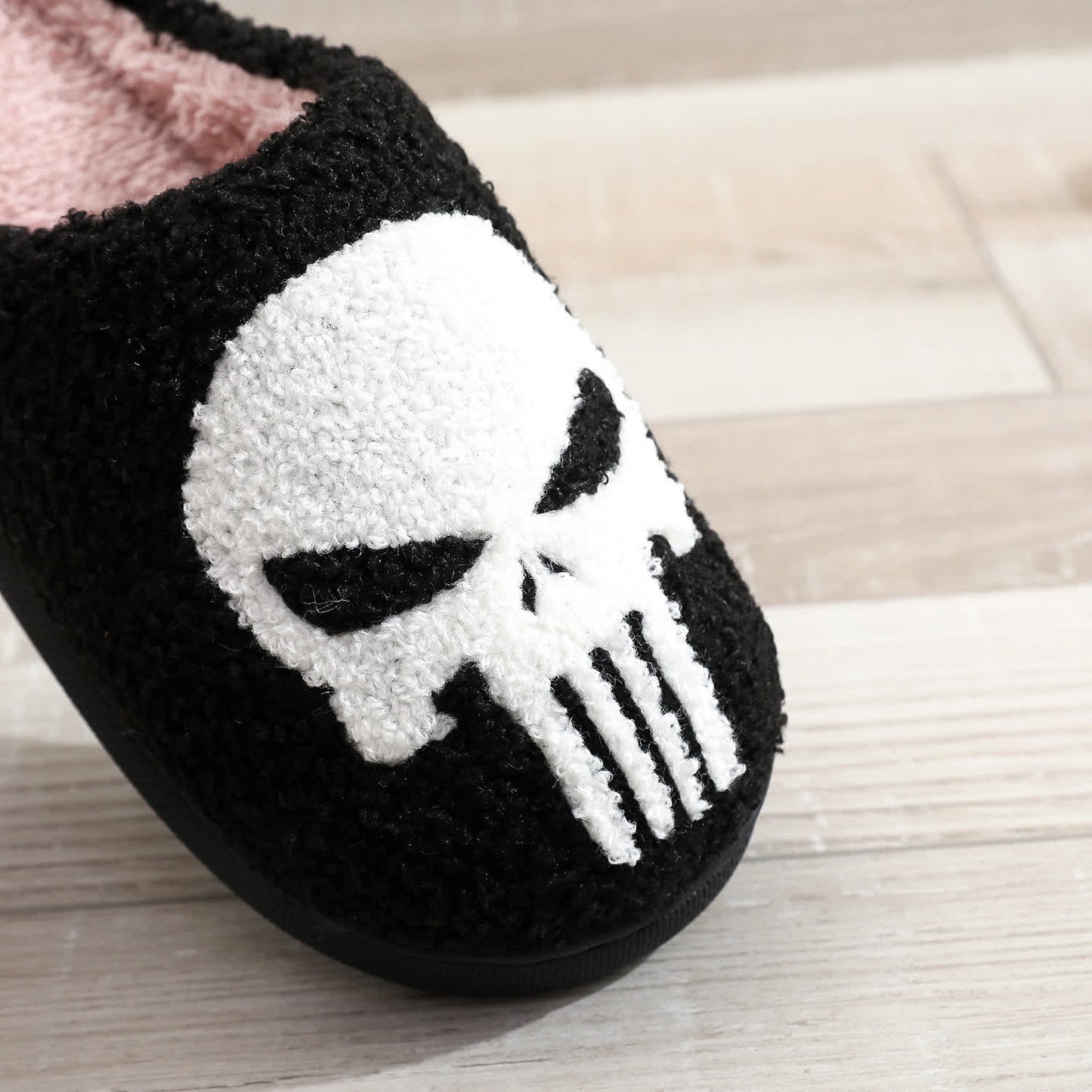 Plus Size Halloween Cartoon Skull Print Slippers - image 13