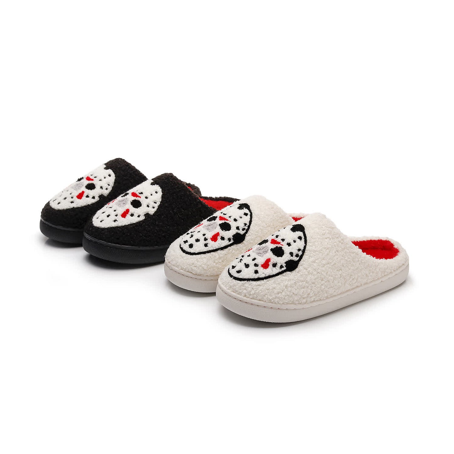 Plus Size Halloween Cartoon Spooky Print Slippers - image 2