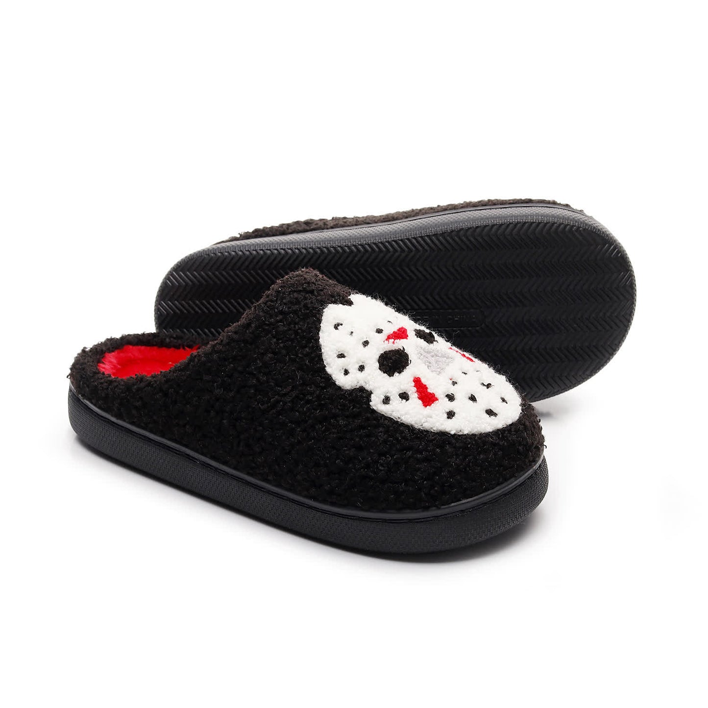 Plus Size Halloween Cartoon Spooky Print Slippers - image 5