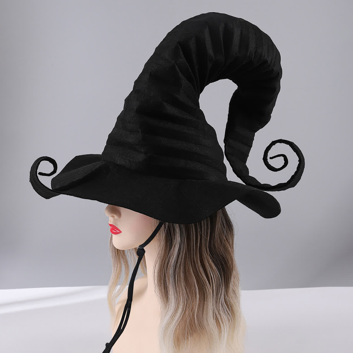 Halloween Wizard Hat with Chin Strap - image 2
