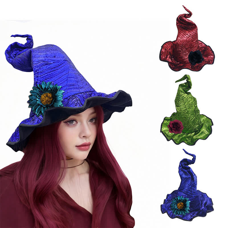 Sparkling Halloween Party Witch Hat - image 1