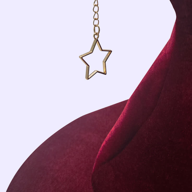 Vintage Witch Hat with Star Pendant - image 2