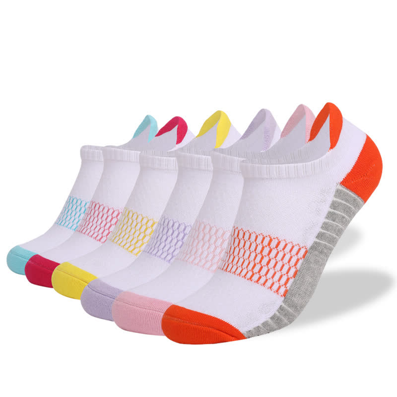 Cotton Comfy Non-slip Ankle Compression Socks(6 Pairs) - Multicolor - EU39-42(US6-8.5) - image 2