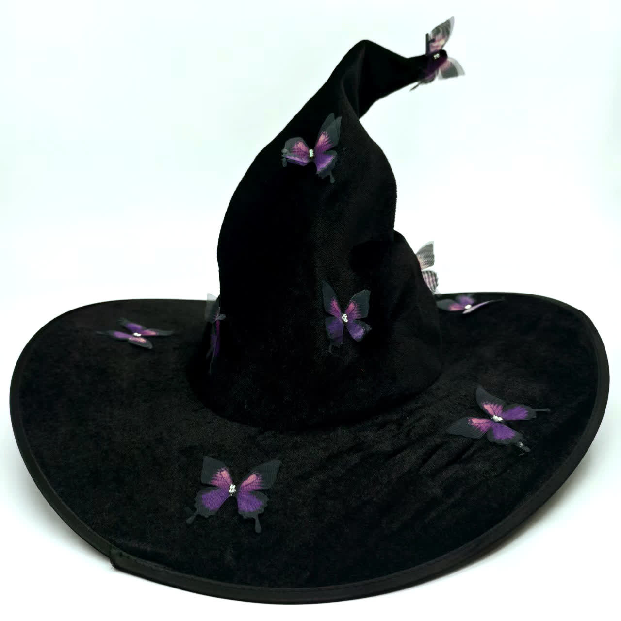 Plus Size Halloween Butterfly Witch Hat - image 2