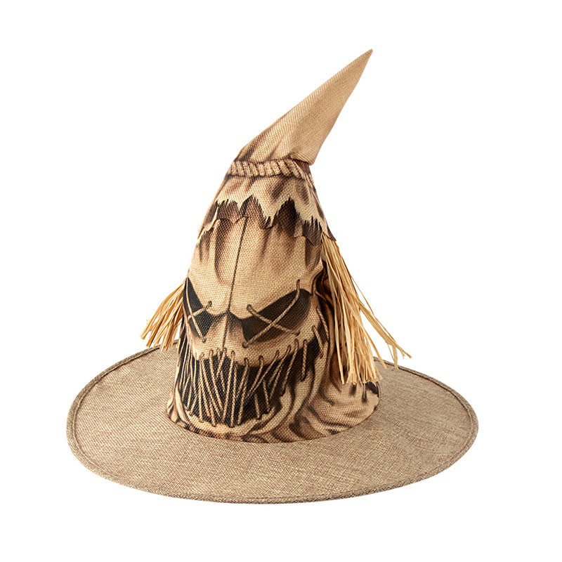 Plus Size Halloween Scarecrow Witch Hat - image 6