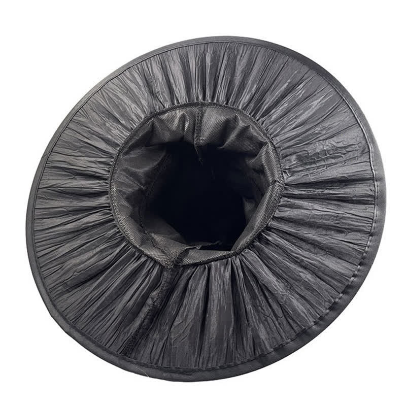 Halloween Gorgeous Large Brim Witch Hat - image 5
