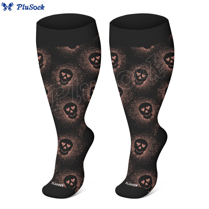 Plus Size X Ray Cat Compression Socks(3 Pairs) - image 5