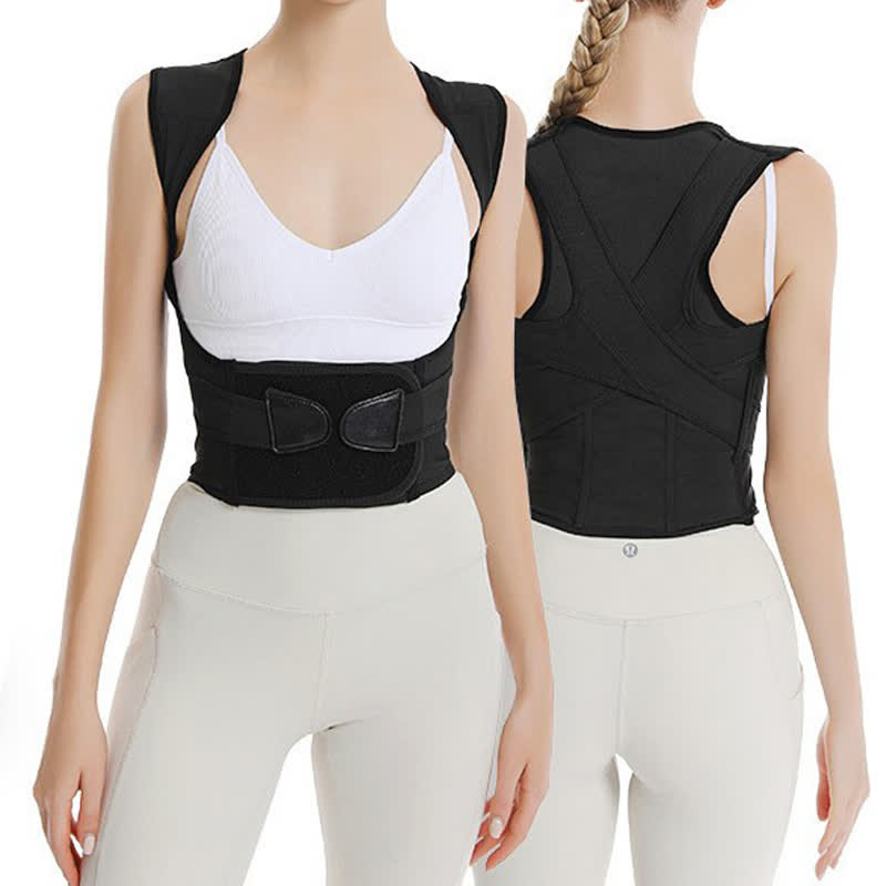 Breathable elastic Posture Corrector Shoulder Brace - image 0