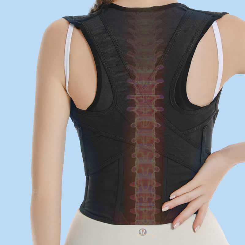 Breathable elastic Posture Corrector Shoulder Brace - image 3