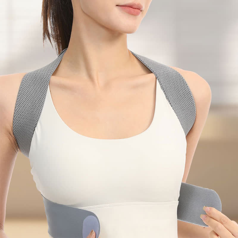 Grey Back Correction Belt Posture Corrector - image 2