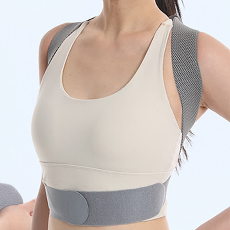 Grey Back Correction Belt Posture Corrector - image 1