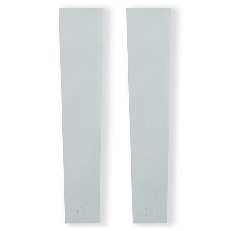 Solid Color Stirrup  Breathable Non-slip Thigh Sleeves - Grey - XL - image 8