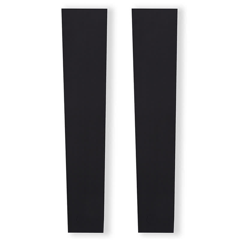 Solid Color Stirrup  Breathable Non-slip Thigh Sleeves - Black - XL - image 11