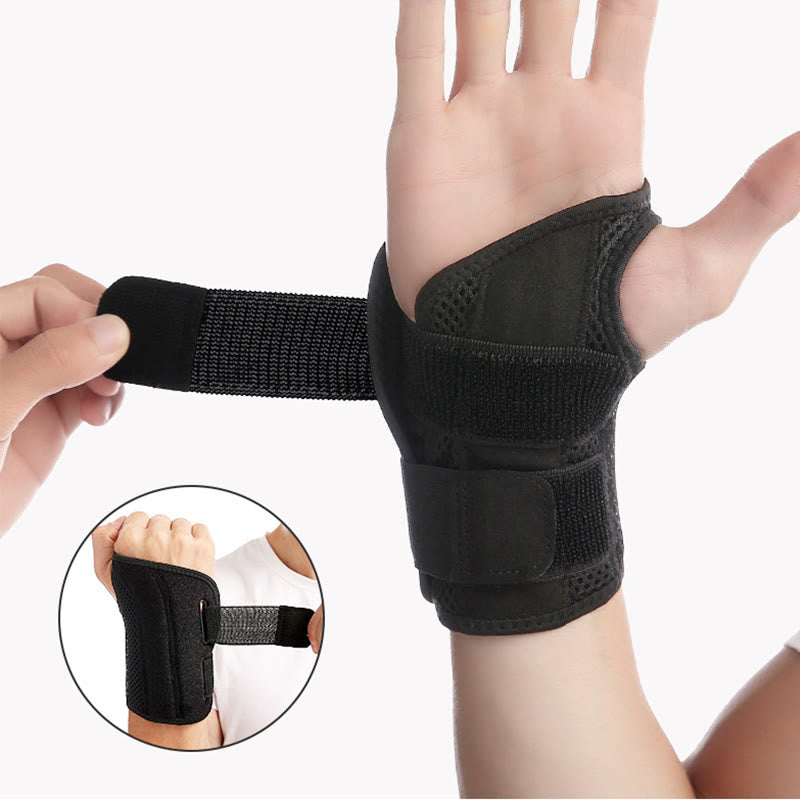 Solid Color Breathable Compression Wrist Brace - image 8