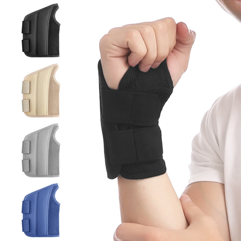 Solid Color Breathable Compression Wrist Brace - image 0