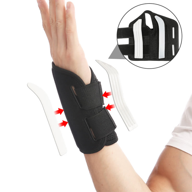 Solid Color Breathable Compression Wrist Brace - image 5