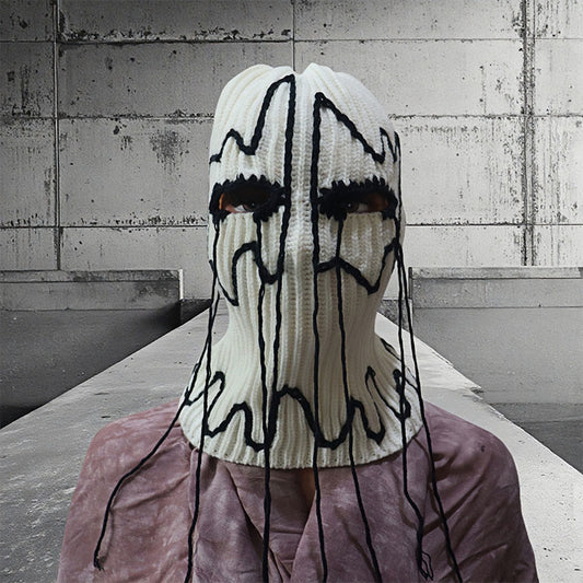 Plus Size Knitted Lines Beanie - image 0