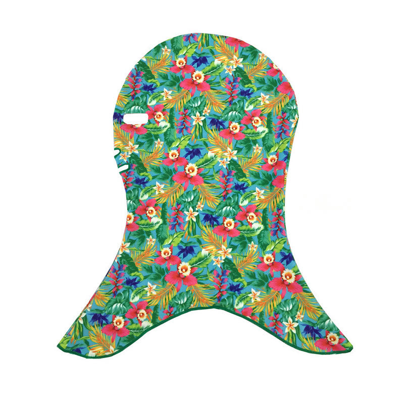 Animal Flower Patterns Sun Protection Facekini Mask - H - One Size - image 8