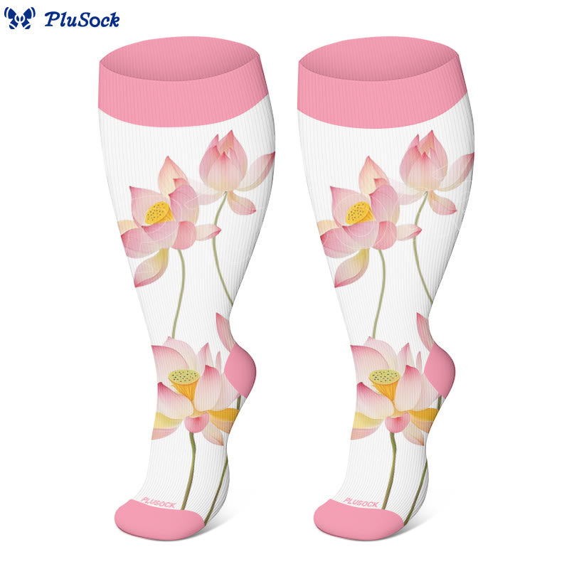 Plus Size Lucky Days Compression Socks(3 Pairs) - image 3