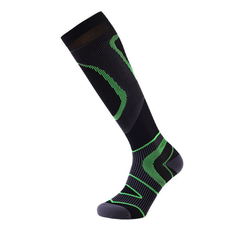 Sport Fitness Compression Socks(3 Pairs) - Black - L/XL - image 4