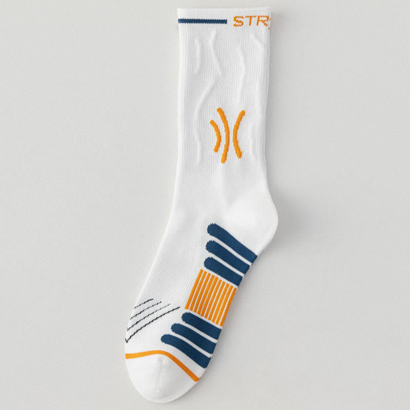 Plusock Plus Size Seamless Quarter Compression Socks(5 Pairs) - White - EU39-45(US6-11) - image 11