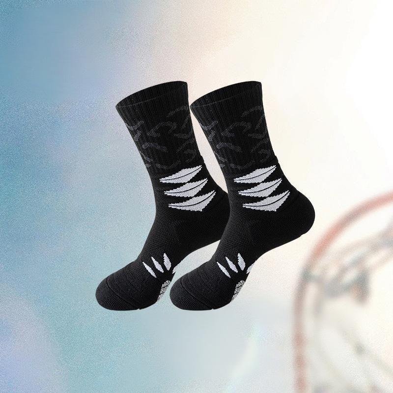 Plusock Plus Size Ergonomic Quarter Compression Socks(5 Pairs) - Black - EU38-44(US5-10) - image 8