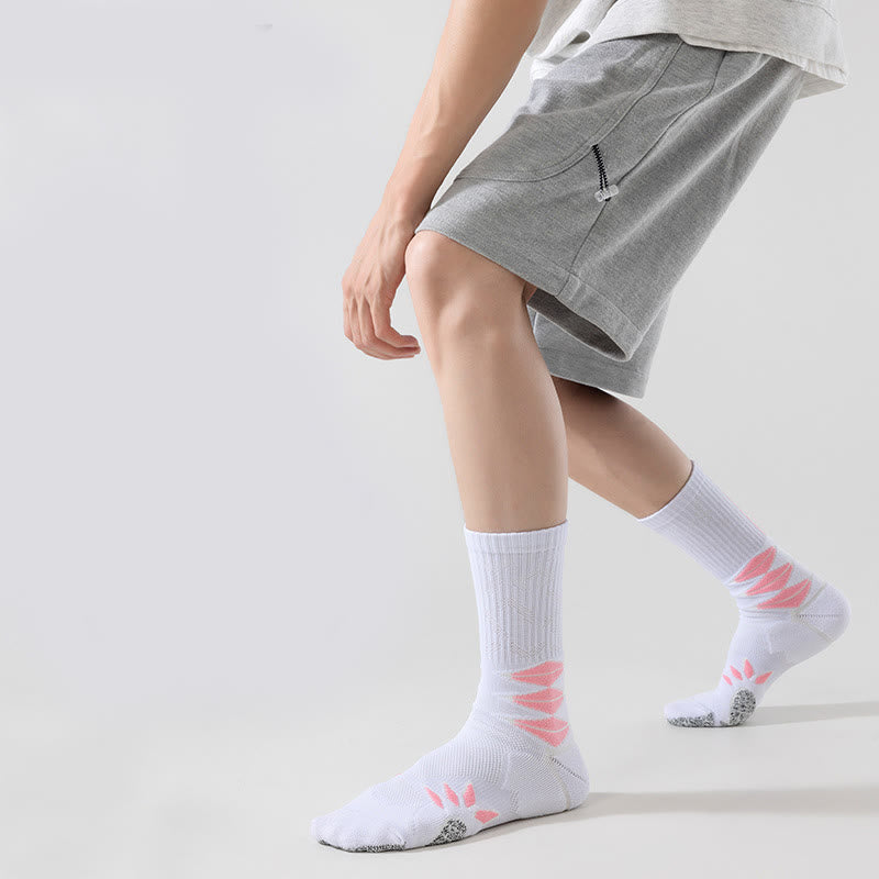 Plusock Plus Size Ergonomic Quarter Compression Socks(5 Pairs) - image 6