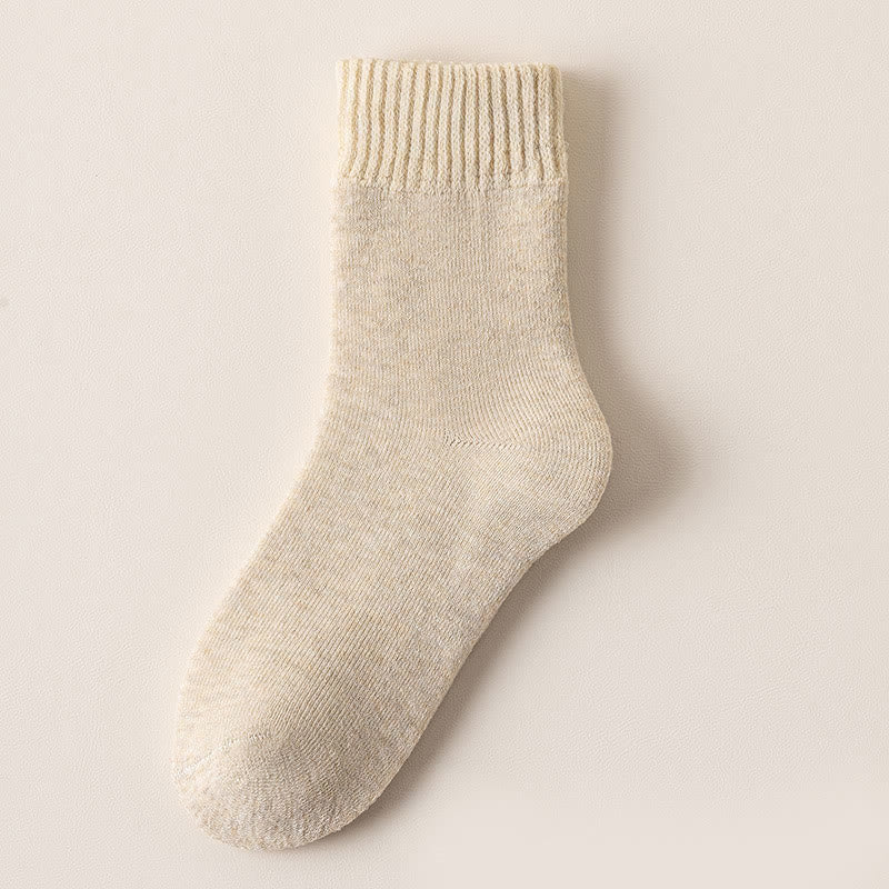 Plusock Plus Size Candy Colors Quarter Socks(8 Pairs) - Nude - EU36-43(US3-9) - image 10