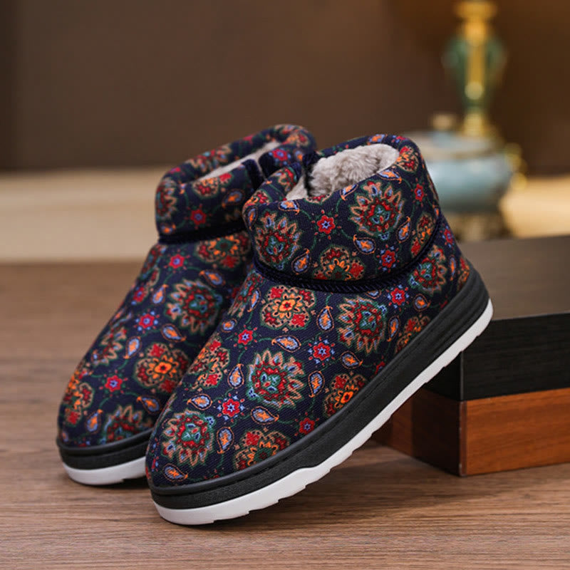 Plusock Plus Size Zipper Slippers - Blue - EU41-42(US7.5-8.5) - image 12