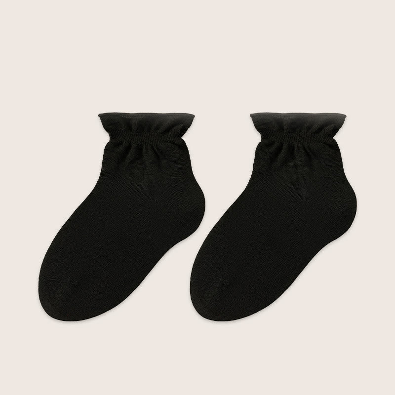 Plusock All Night Comfort Sleep Socks(5 Pairs) - Black - EU36-39(US3-6) - image 16