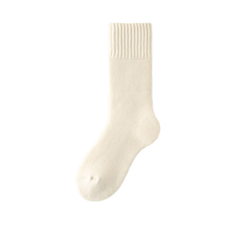 Plusock Moisture Absorption Quarter Socks(4 Pairs) - Beige - EU36-40(US3-7) - image 14