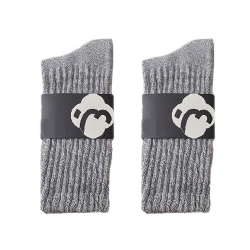 Plusock Absorbing Sweat Quarter Socks(4 Pairs) - Light Gray - EU39-44(US6-10) - image 21