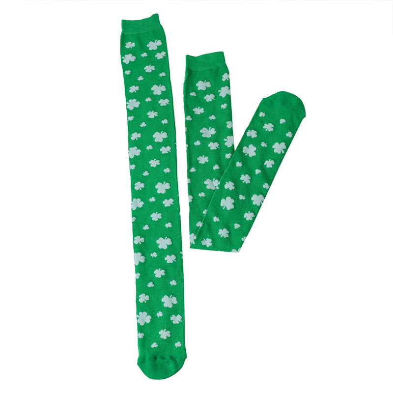 Plusock Lucky Clover Thigh Highs Socks(3 Pairs) - image 28